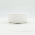 Pet Feeding Bowl White Rounded Ceramic Dog Bowl